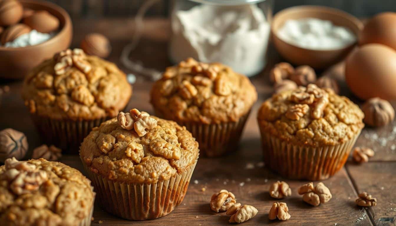 basic walnut muffin recipe