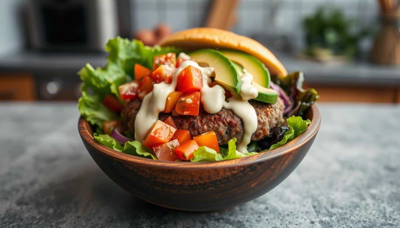 burger bowl recipe