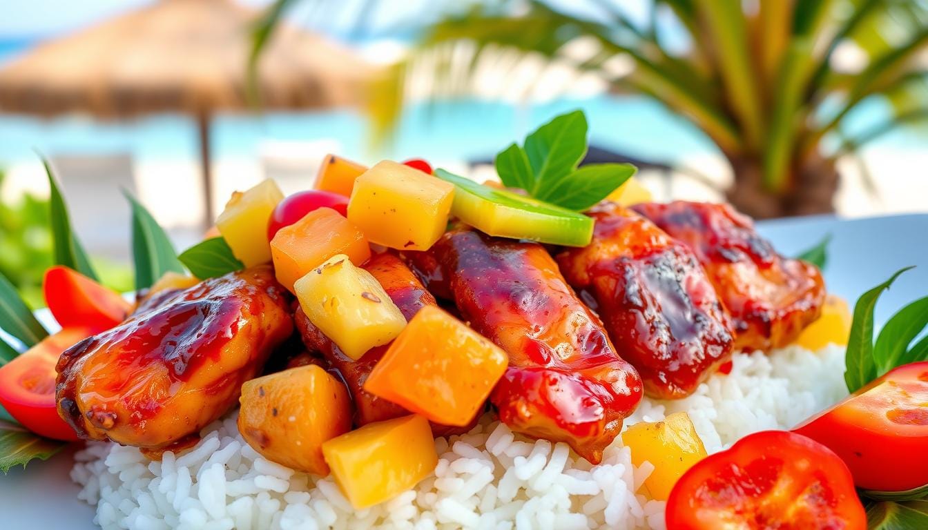 hawaiian teriyaki chicken