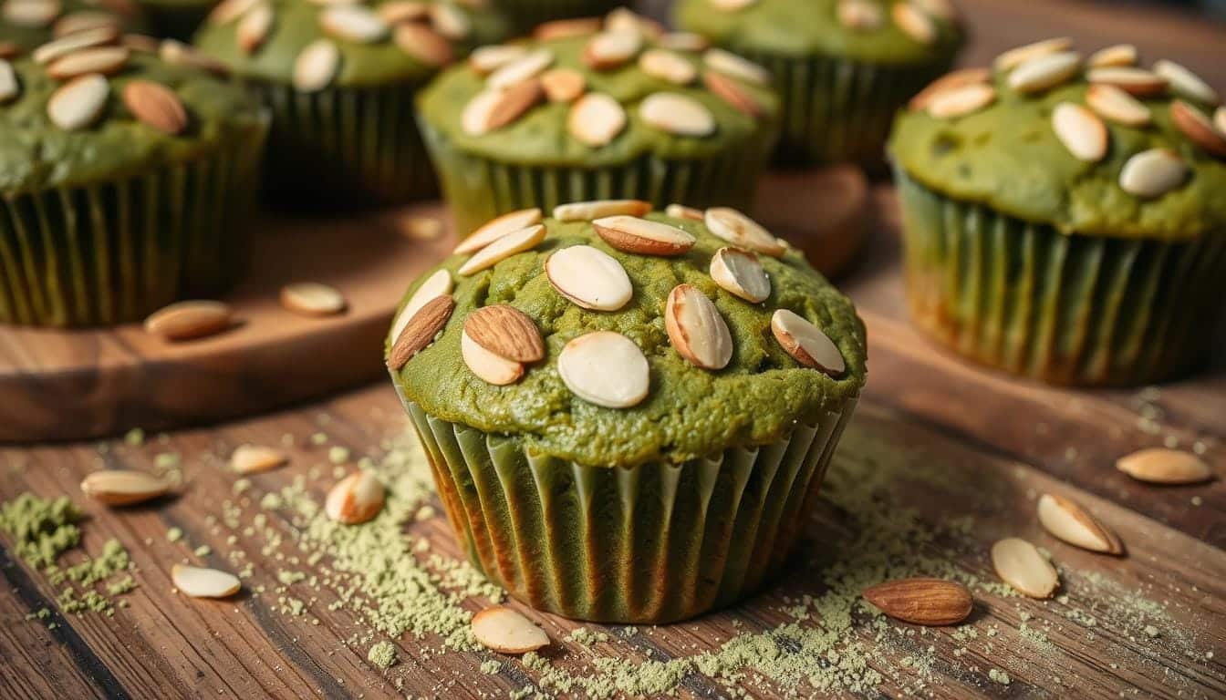 matcha muffin recipe with almond flour